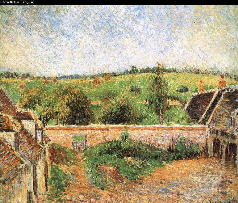 Camille Pissarro Farmer s yard